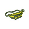 Bolsa de cadera con bolsillos Brandit oliva/amarillo talla única