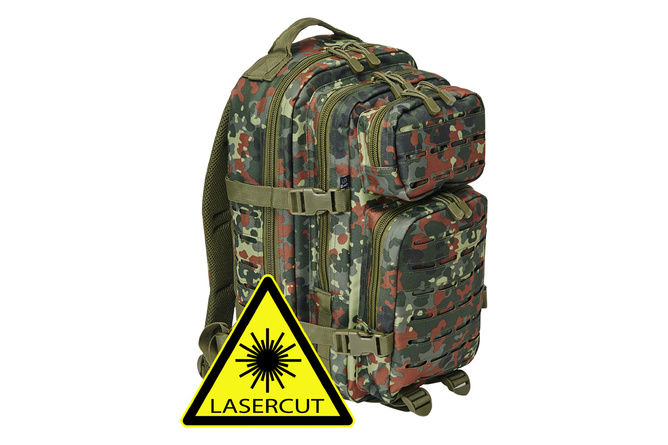 Backpack US Cooper Lasercut medium Brandit flecktarn one size