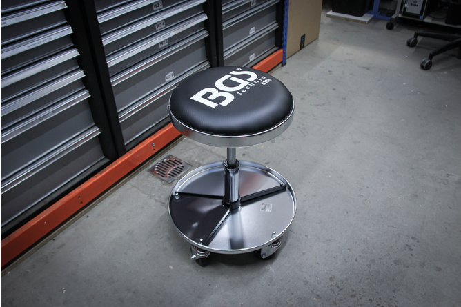 Workshop Seat with 5 castor wheels BGS Ø 360 mm