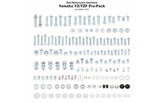 Coffret de vis Bolt Pro-Pack Yamaha YZ/YZ-F jusqu'à 2013