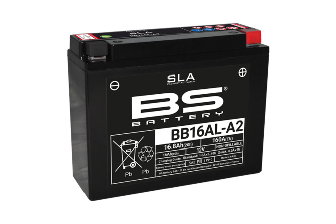 Battery SLA BS Battery BB16AL-A2 12V - 16,8Ah