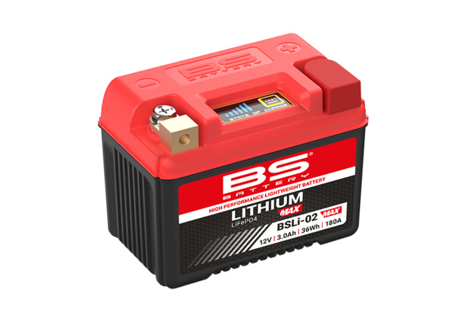 Batteria Lithium BS Battery Max BSLI-02 12V - 3Ah