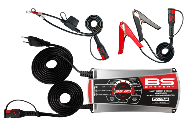 Chargeur de batterie 12V - 3 à 120A BS Battery BS60