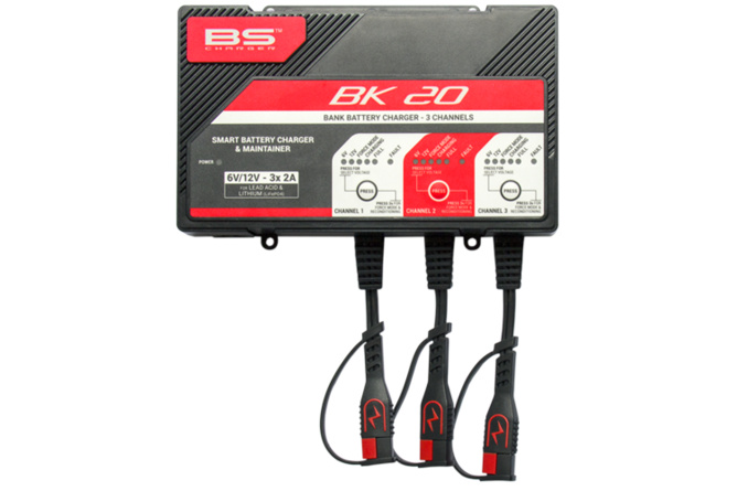 Chargeur de batterie 6/12V - 4 à 40A BS Battery BK20