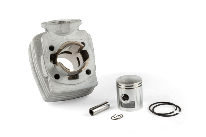thumbnail interactive-video image 1 of 50cc Cylinder Kit For Peugeot SV 50 Junior & VGA 395 (1993-1996) – AC Standing Type 1 of 5