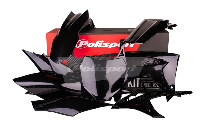Kit plastique Polisport CRF 450 13- noir