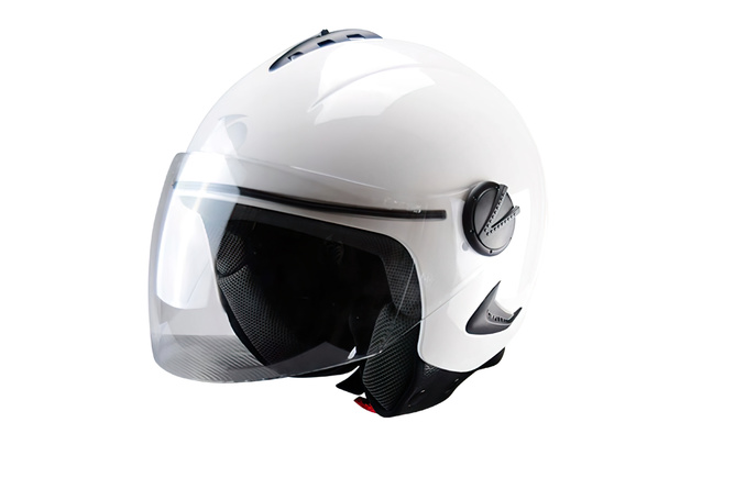 Jet / Open Face Helmet Trendy 20 T-204 glossy white
