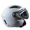 Casco Jet con doppia visiera Trendy bianco