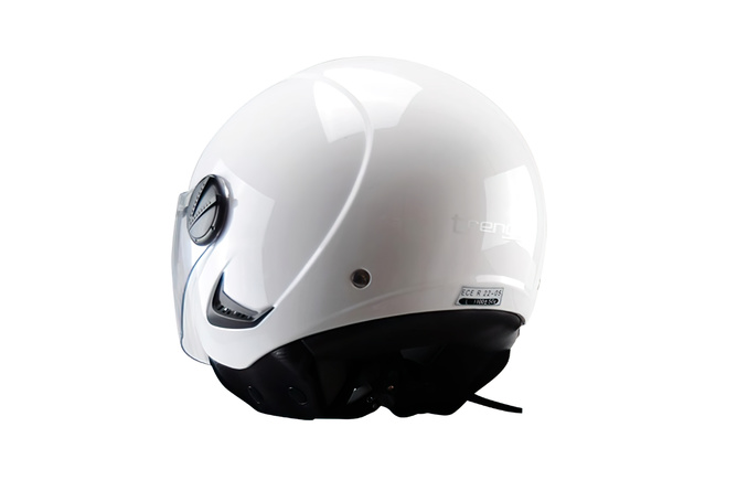 Jet / Open Face Helmet Trendy 20 T-204 glossy white