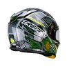 Full Face Helmet double visor Trendy T-602 Skiddy black / yellow glossy