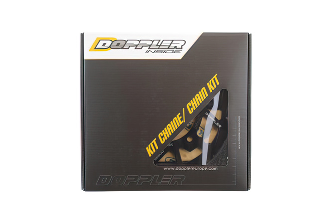 Chain Kit aluminium black 13x53 - 420 Doppler Rieju MRT / Yamaha DT