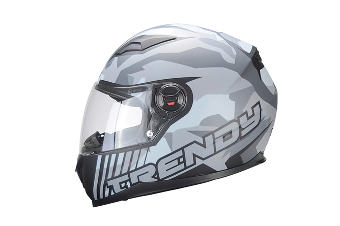 Full Face Helmet Trendy T-503 Furya grey / black matte