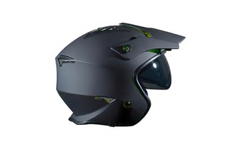 Jet / Open Face Helmet Trendy T-001 Path black matte