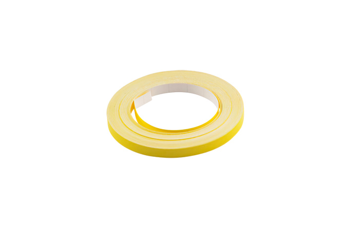 Adesivo cerchio 10m Motip giallo neon 6mm