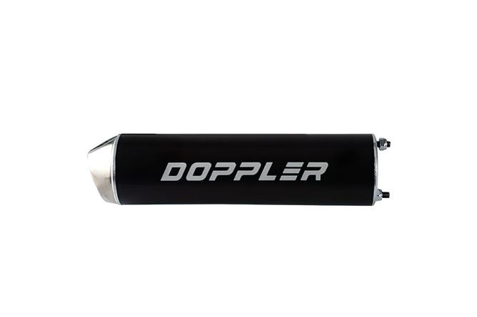Silenziatore Doppler Streetcup nero d.60mm ciclomotori Peugeot MVL / SP / MBK