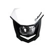 Headlight Polisport Halo black - white