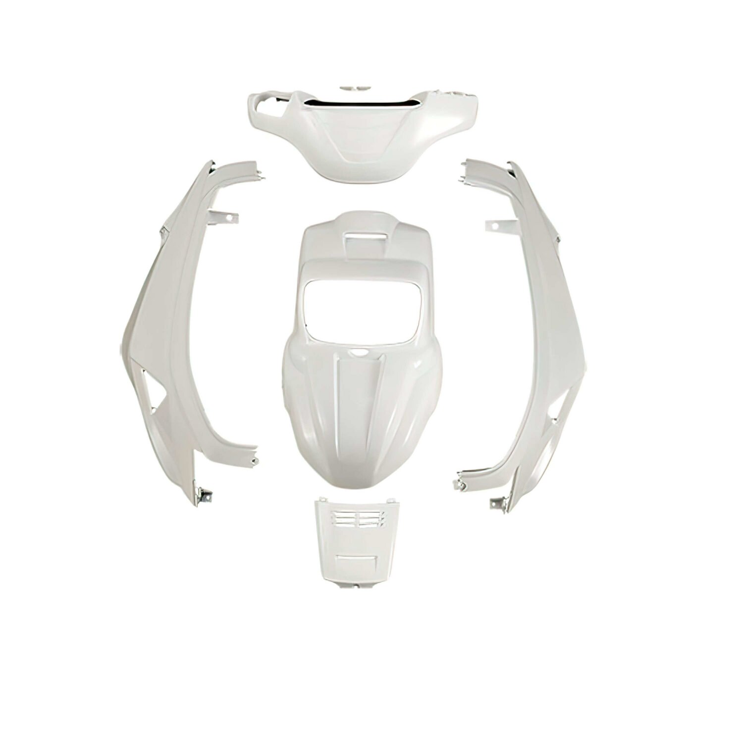 Fairing Kit New Design white MBK Booster / Yamaha BW'S after