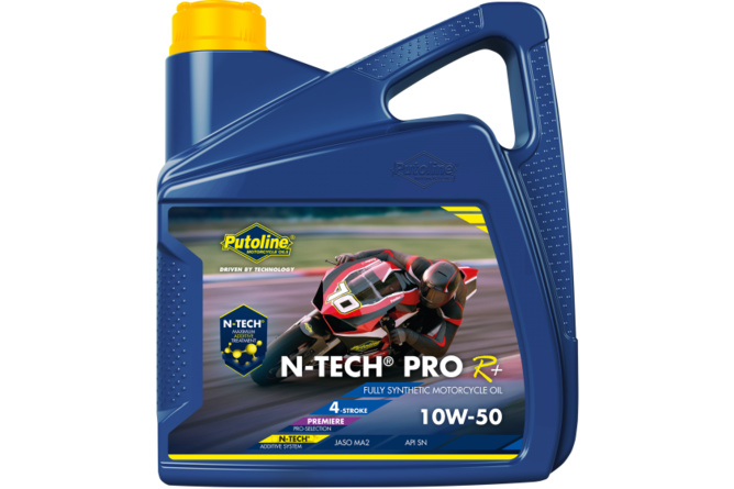 Olio 4 tempi Putoline N-Tech Pro R+ 10W50