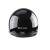 Jet / Open Face Helmet w/ peak Trendy T-100 Vintage black glossy