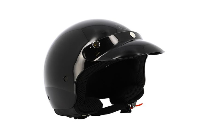 Jet / Open Face Helmet Vintage Trendy T-100 black