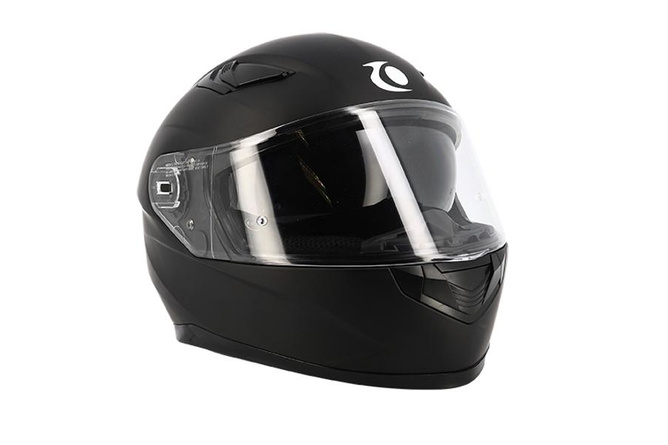 Full Face Helmet double visor Trendy T-604 matte black