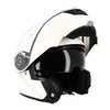 Modular Helmet double visor Trendy T-706 white