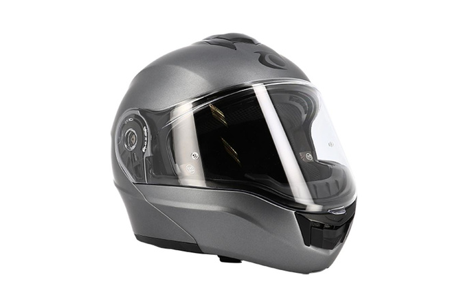 Modular Helmet double visor Trendy T-706 matte charcoal
