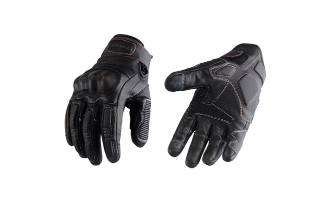 Summer Gloves Trendy GT GT525 Acre Leather black/brown