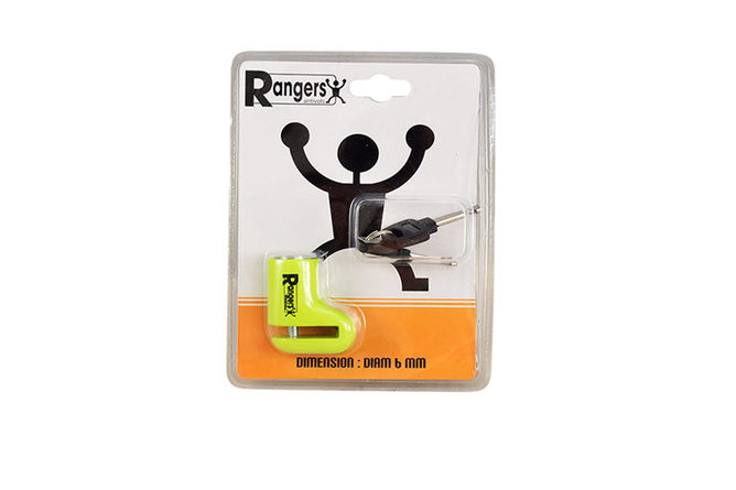 Antivol bloque disque miniature d.6mm Rangers