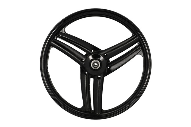 Felgensatz vorn / hinten 17" Typ Grimeca schwarz Peugeot 103 SP / MVL