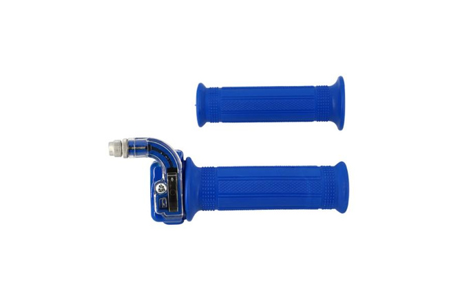 Throttle Grip Mini Targa plastic blue