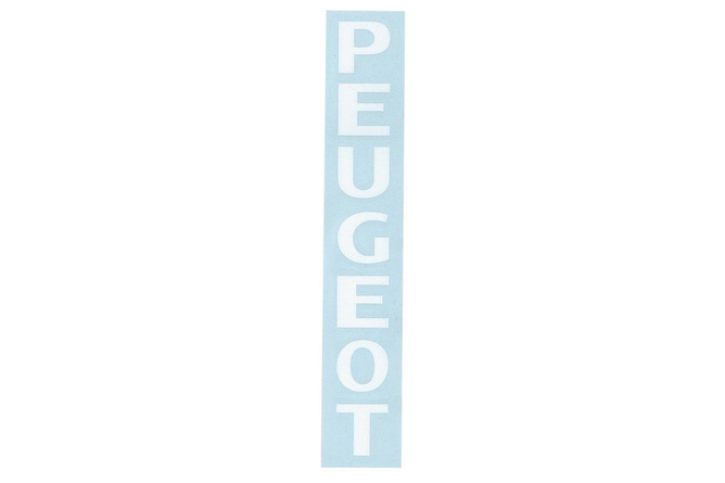 Sticker Peugeot (fork) 190x25 mm white