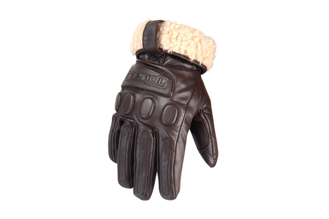 Motorcycle Gloves winter Trendy GT820 Nalau brown