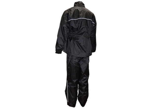 Motorcycle Rain Jacket + Pants Moto Trendy black