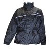 Motorcycle Rain Jacket Trendy with lining black
