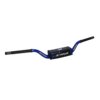 Manillar 28,6mm Doppler Aluminio con Protector Negro Mate / Azul
