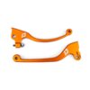 Brems- / Kupplungshebel (AJP) Doppler CNC orange Rieju MRT