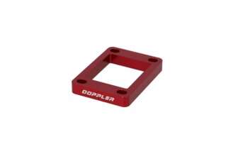 Espaciador Caja de Láminas 10mm AM6 + Derbi Doppler Rojo