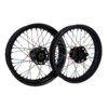 Spokes rear Doppler Neochrom 18 x 195mm / 18 x 199mm Derbi Senda