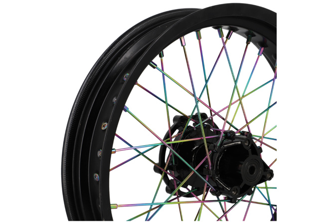 Spokes rear Doppler Neochrom 18 x 195mm / 18 x 199mm Derbi Senda