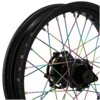 Spokes rear Doppler Neochrom 18 x 195mm / 18 x 199mm Derbi Senda