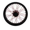 Spokes front Doppler red 36 x 195mm Derbi Senda