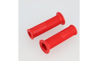 Poignées Domino Style Rouge 120mm Open End