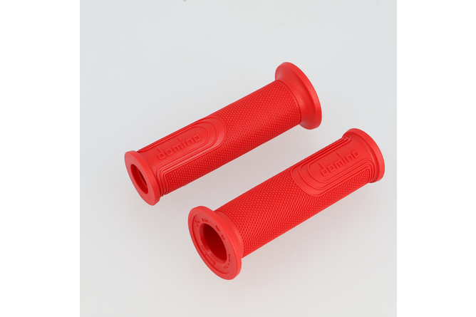 Poignées Domino Style Rouge 120mm Open End