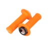 Manopole Domino D-lock Arancione