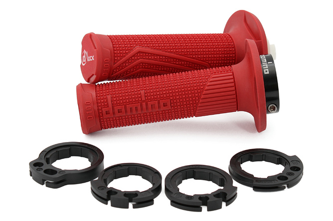 Grips Domino D-lock red