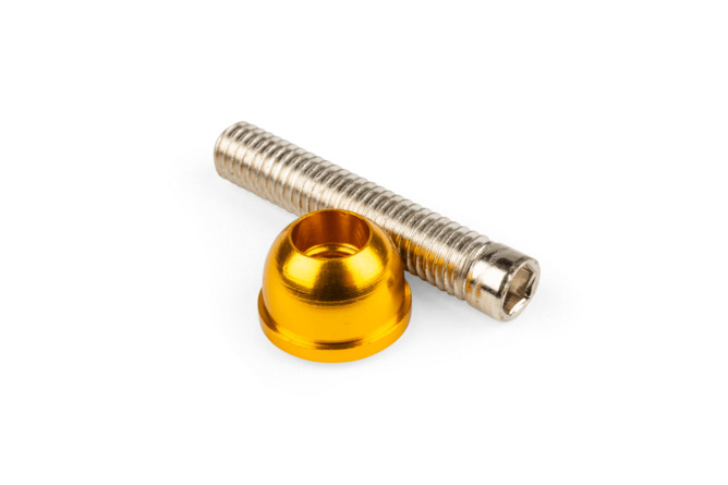 Screws steel conical Yamaha BW's / Aerox gold
