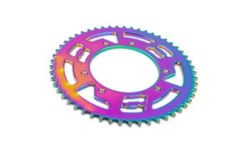 Rear Sprocket 53 teeth - 420 Doppler Alu CNC neochrome Rieju MRT