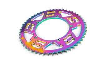 Rear Sprocket Doppler 53 teeth - 428 aluminum neochrome Sherco 50