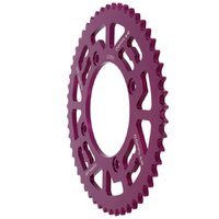 Pignon Arrière 53 Dents Beta RR – Plateau Aluminium CNC 420 – Rouge – 4 Trous M8 – 100 Mm Intérieur – Pour Moto Cross/enduro